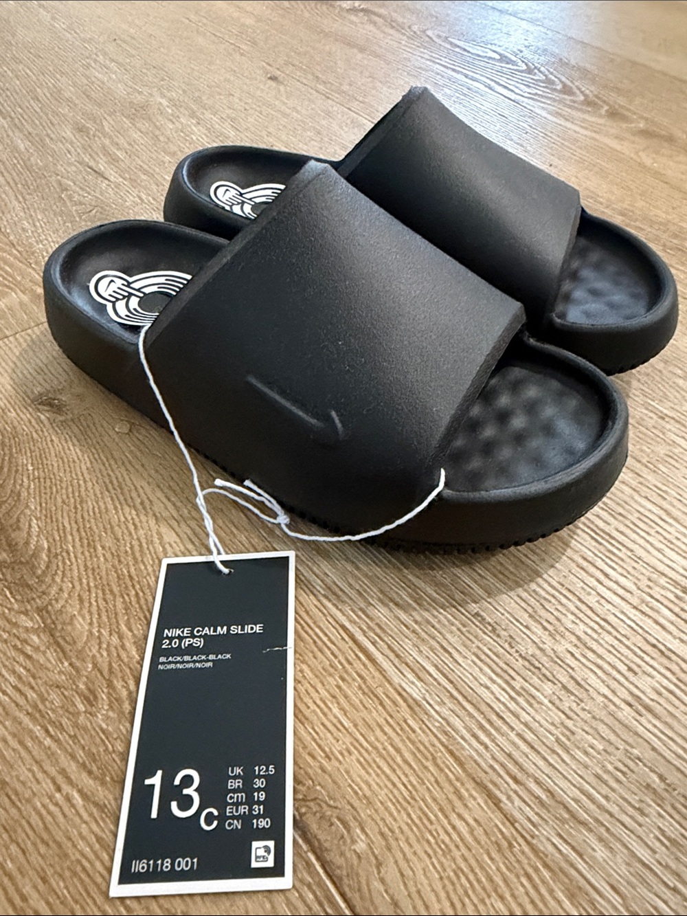 Kids Nike Calm slide 2.0 size 13
